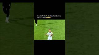 Ronaldo Trolls Al Shabab Fan During Messi Chants 😂