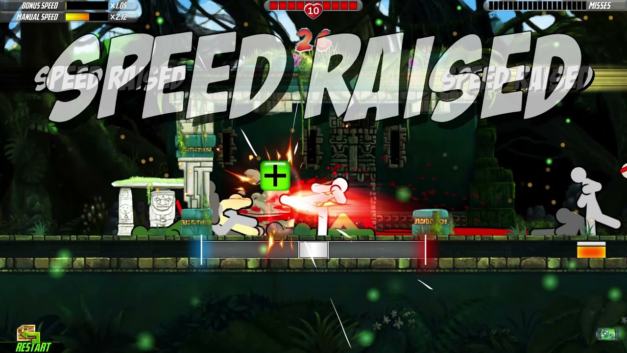 One Finger Death Punch 2   Tutorial Level 4