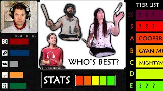 Ranking TOP Beggin’ (Måneskin) Drum Cover, Reaction + Rank ft. Kristina Schiano, El Estepario