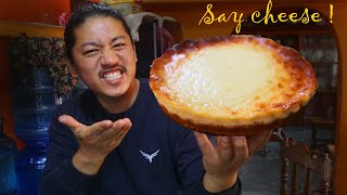 Yummy Cheese cake from Yogurt... #himalifoodievlog