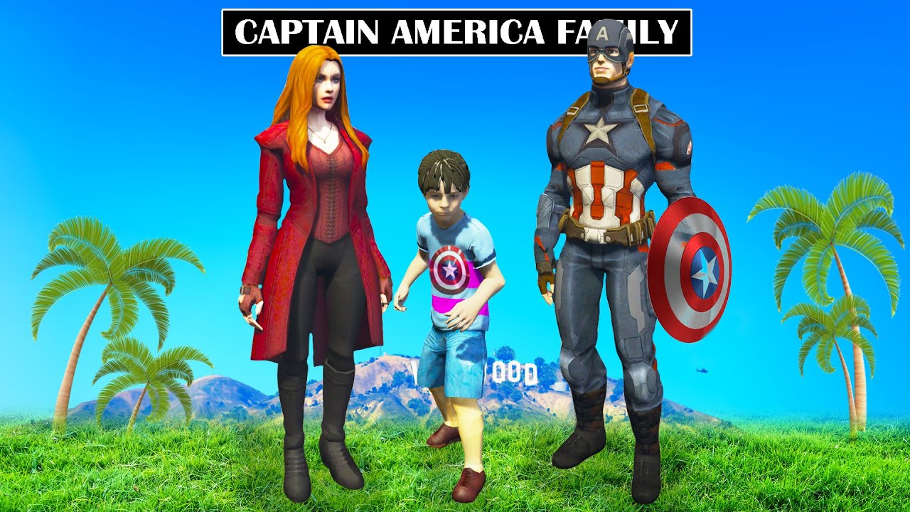 Joining CAPTAIN AMERICA Family in GTA 5!