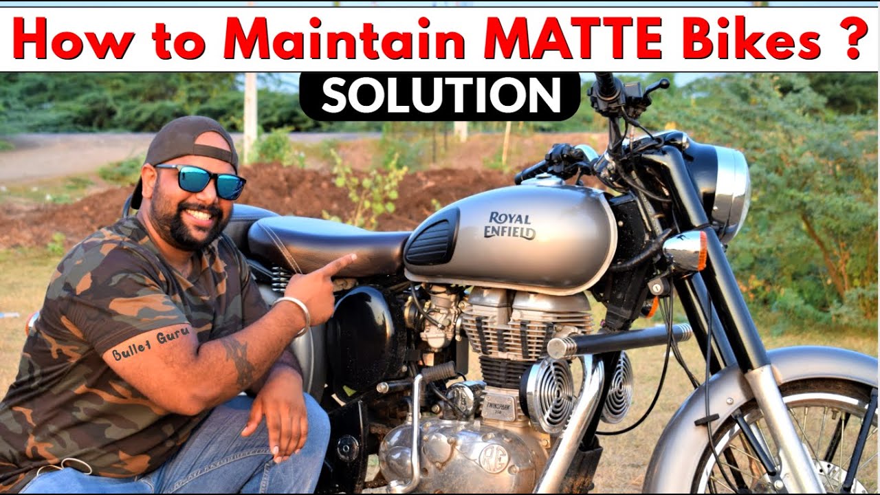 How to Maintain MATTE Bikes ? Matte Polish & Lamination मैट पेंट