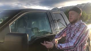 Clean your windshield with newspaper ...