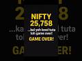 Nifty 25,758 Close! Kal Game Over? | Big Move Incoming