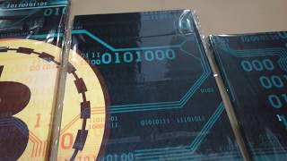 Bitcoin With Binary Code And Printed Circuit Board Canvas
