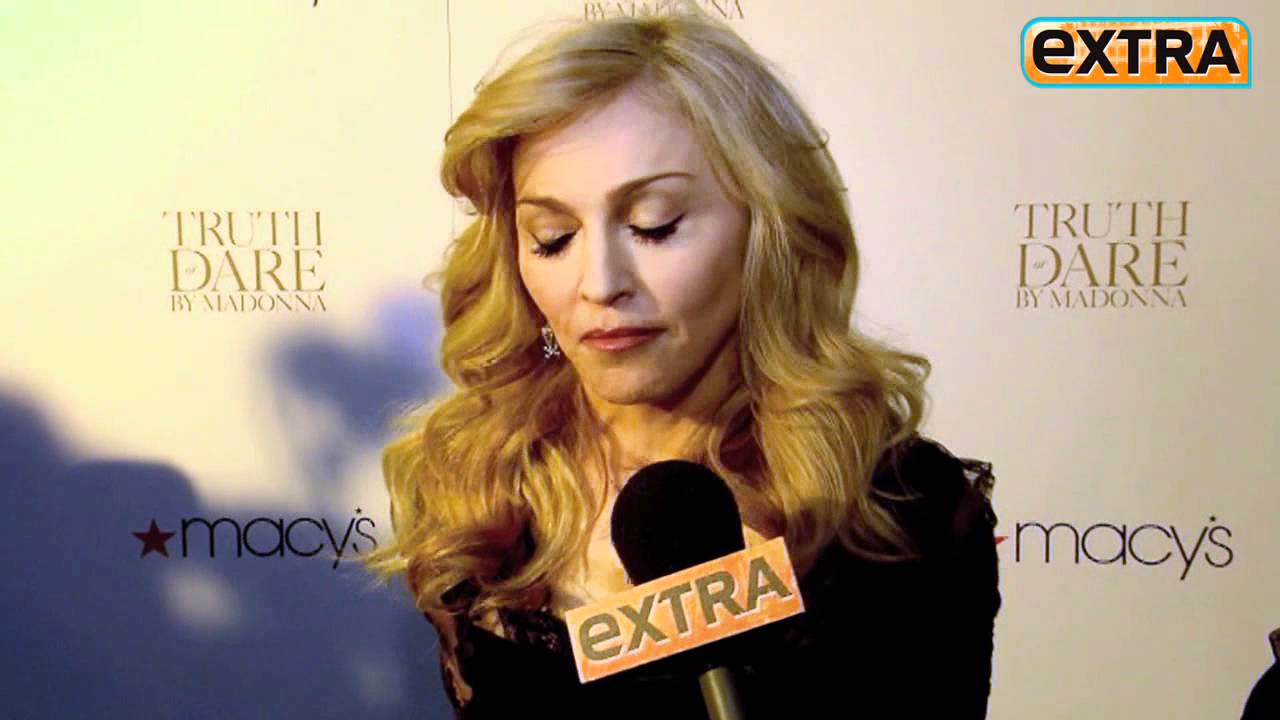 Madonna Plays 'Truth or Dare' with 'Extra'