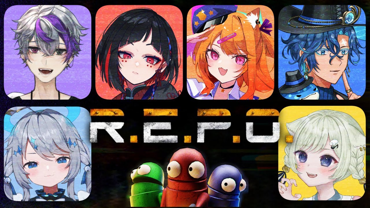 ⟡ R.E.P.O. ︳はじめましてREPO🎮￤