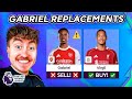 BEST GABRIEL REPLACEMENTS✅ | Fantasy Premier League 2025/26