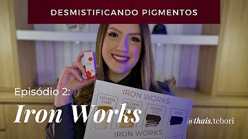 Como diluir o pigmento Iron Works?