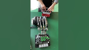 4-way crane wireless proportional valve remote control, remote control 500 meters #cranelift