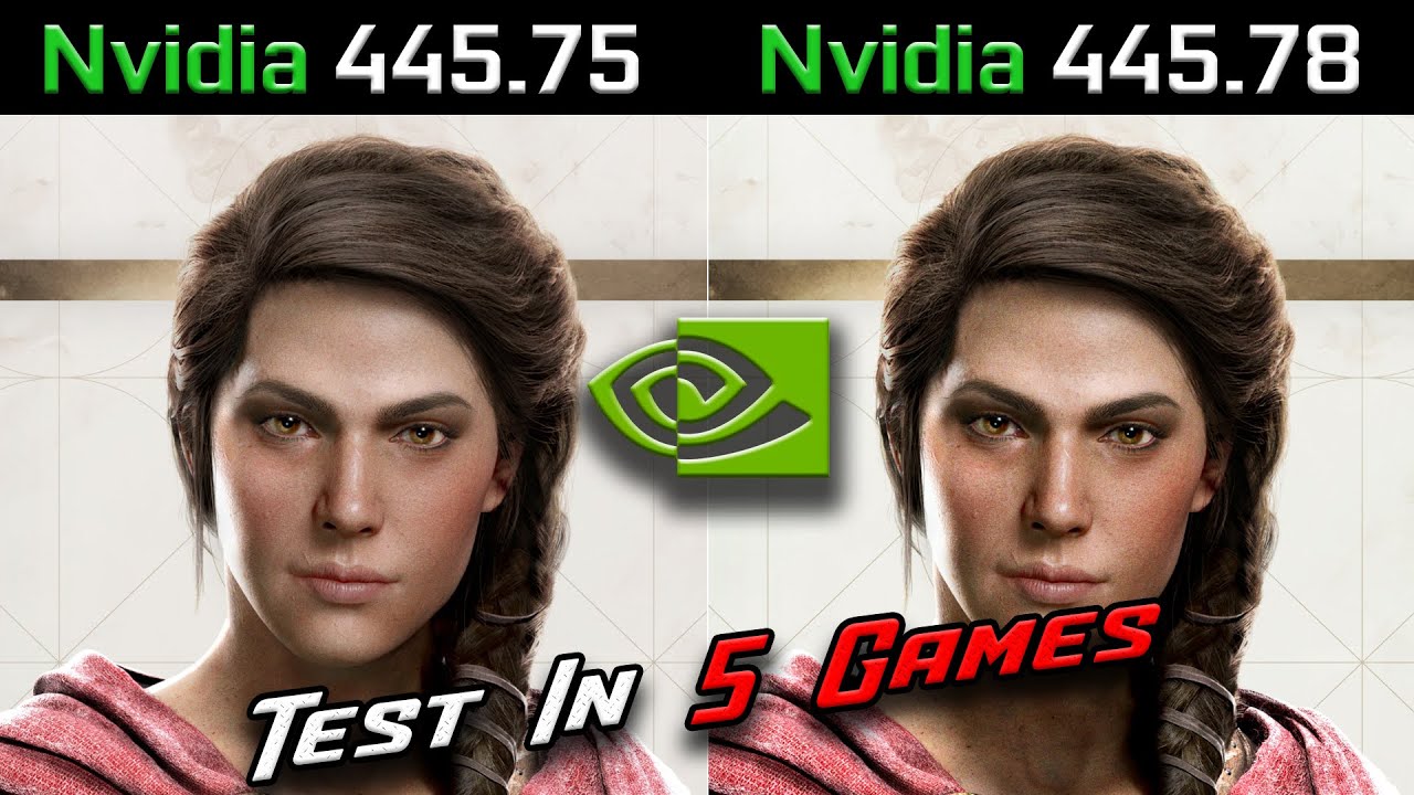 445.75 Vs 445.78 Hotfix Nvidia Drivers Old Vs Latest .
