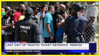 More Chaos at Traffic Court - Last Day of Traffic Ticket Reprieve Period | TVJ News