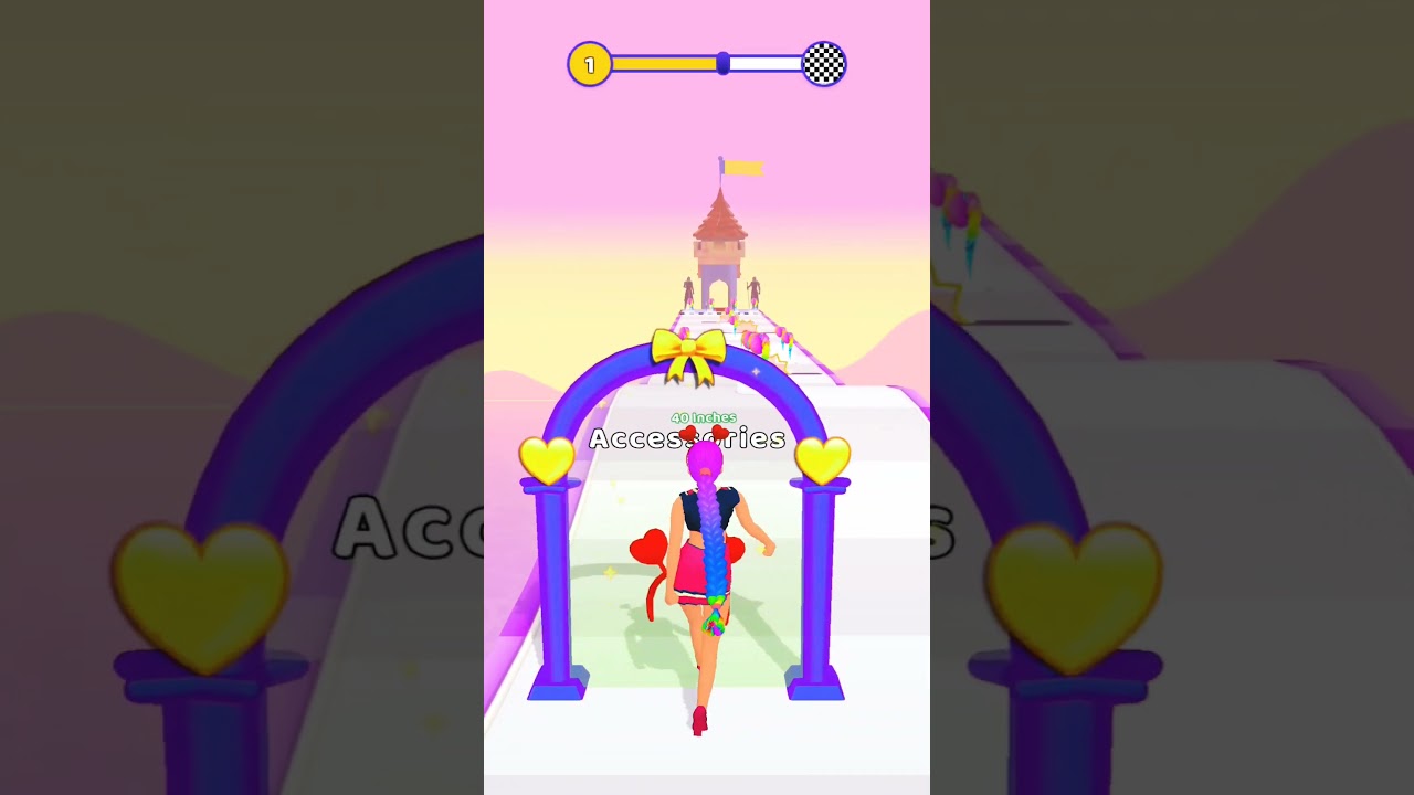 Perfect girl runner gameplay funny dubbing