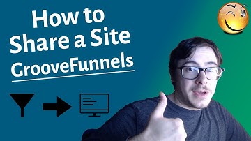 How to Share a Funnel in GroovePages - GrooveFunnels Tutorial