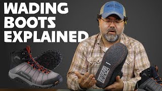 3 TYPES Of Wading Boots EXPLAINED