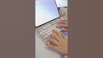 KEYBOARD ASMR | TYPINGASMR #typingasmr #keyboardtyping #keycaps #yunzii #desk #typingasmr #typing