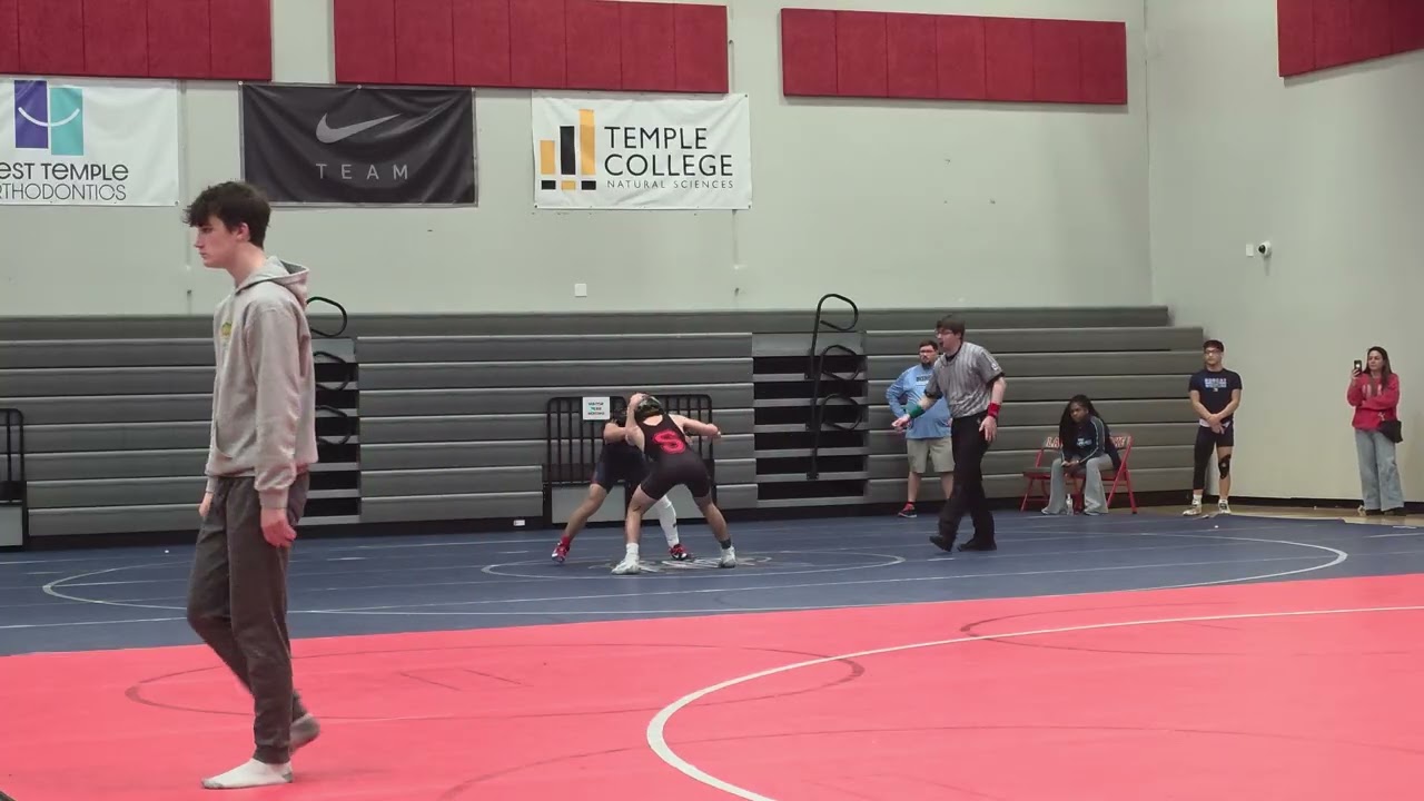 Jim Grimm Tournament 2026 Cons Semi Finals  Varsity Eli 132 lbs