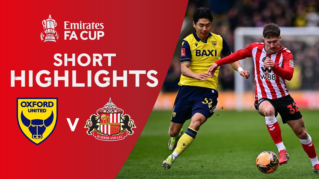 [Highlight] Emirates FA Cup : Oxford United vs Sunderland (15-02-69)