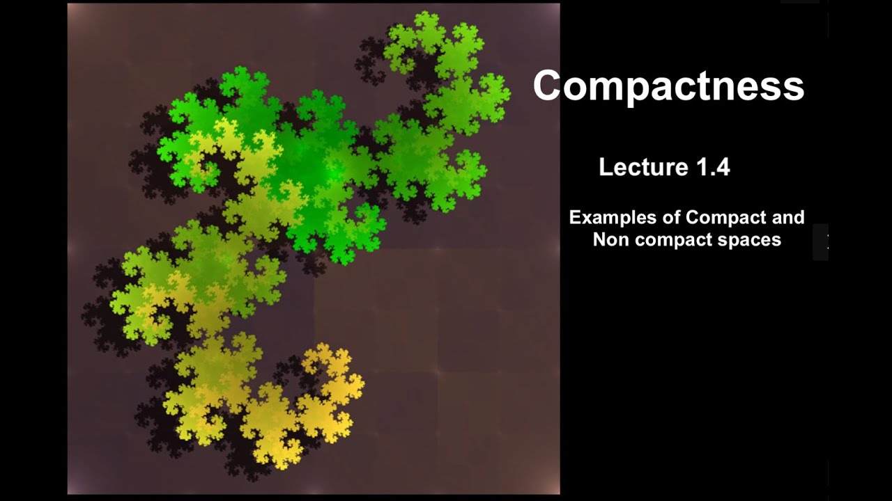 Examples of Compact and Non-Compact spaces