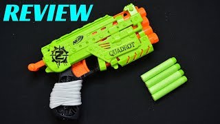 [REVIEW] NERF Zombie Strike QUADROT (A Sweet Little Nerf Pistol!)