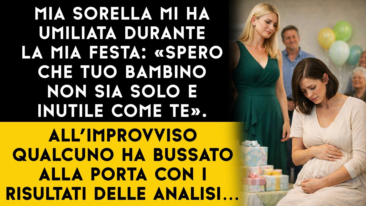 Mia sorella mi ha definita sola e inutile… quando all’improvviso è successo l’impossibile