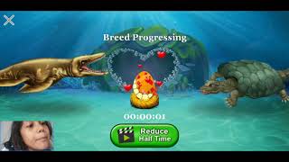 DINO WATER WORLD LEVEL UP MY DINOS AND BREEDING screenshot 1