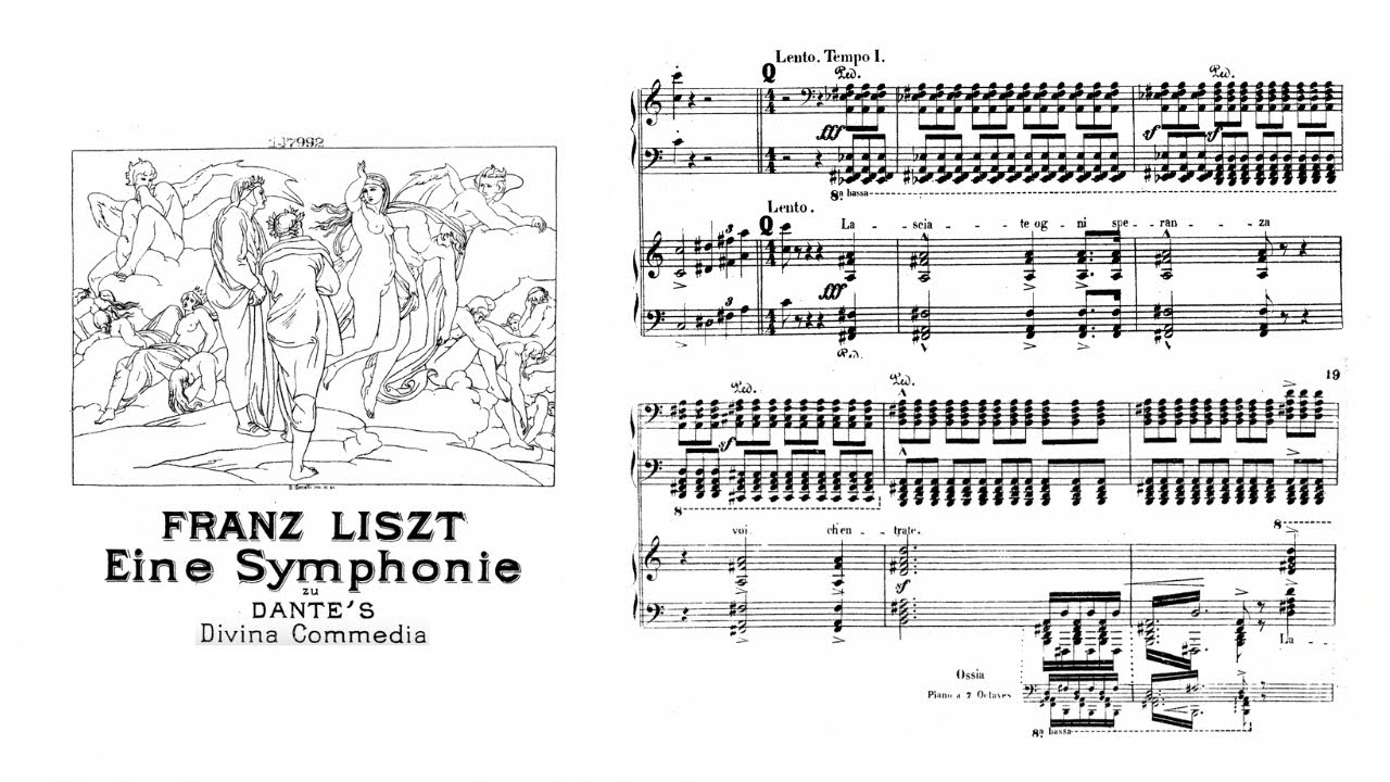 F. LISZT - Dante Symphony for 2 Pianos S.648
