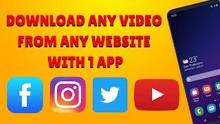 How To Download Any Video From Any Website With 1 APP | Must Watch screenshot 5