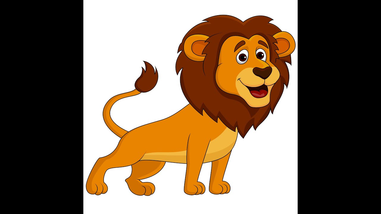 Картинка лев для детей на прозрачном фоне для детей