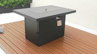Patio Propane Fire Pit Table | How to Assemble