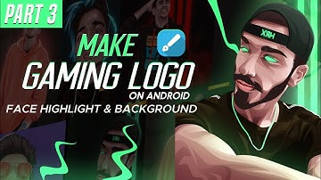 How To Make Gaming Logo On Android | Gaming Vector logo Tutorial Infinite design | 8rain #3