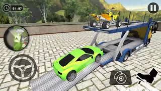 Car Transporter Cargo Truck Driving Game 2018 - Android GamePlay 3D screenshot 3