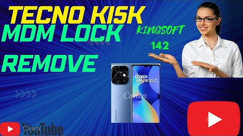 Tecno spark 10c mdm remove done | tecno Ki5k unlock tfm tool