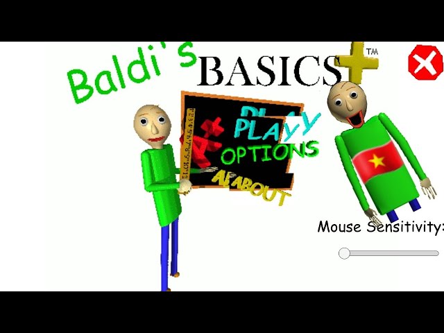 Baldi's basics Plus mobile mockups : r/BaldisBasicsEdu