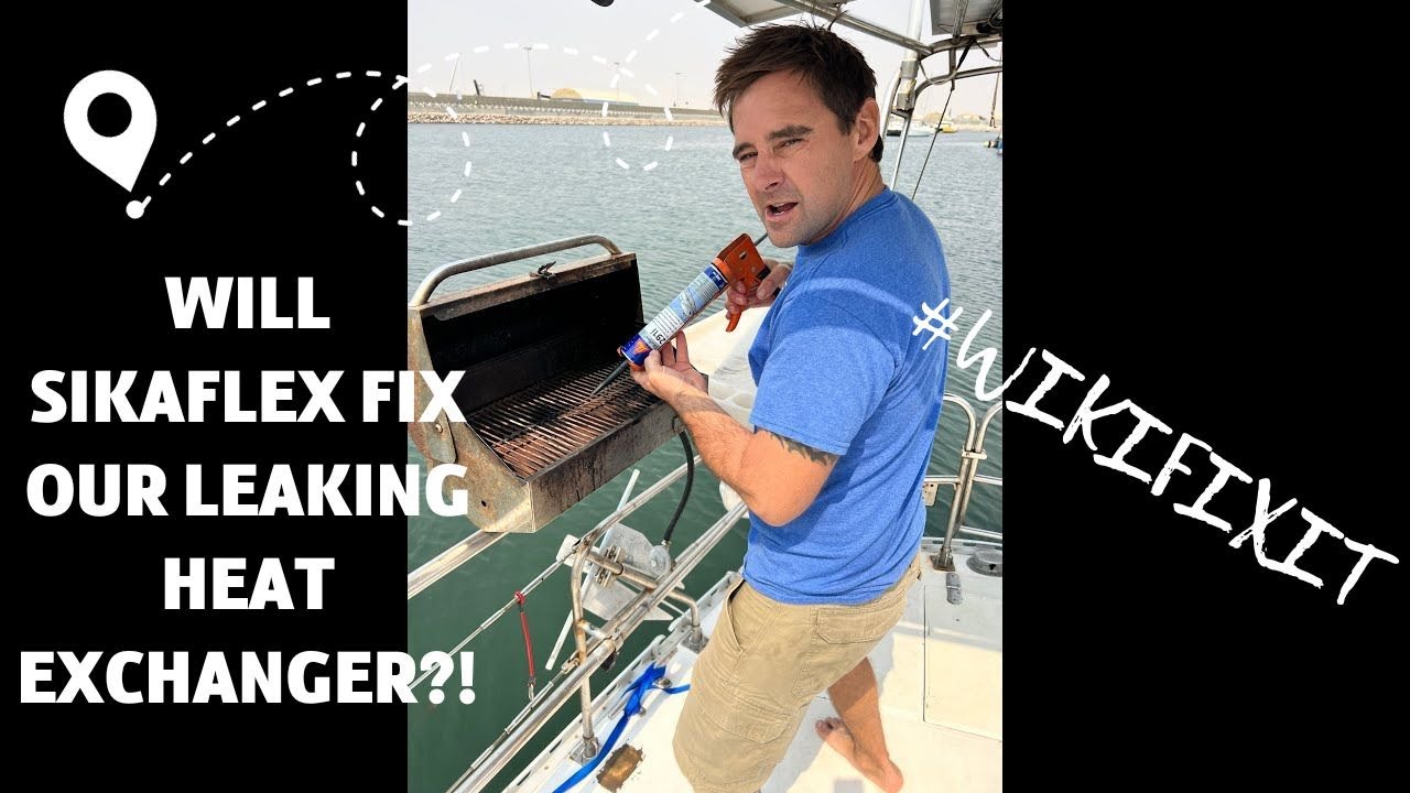 is-it-going-to-work-will-sikaflex-repair-our-heat-exchager-youtube