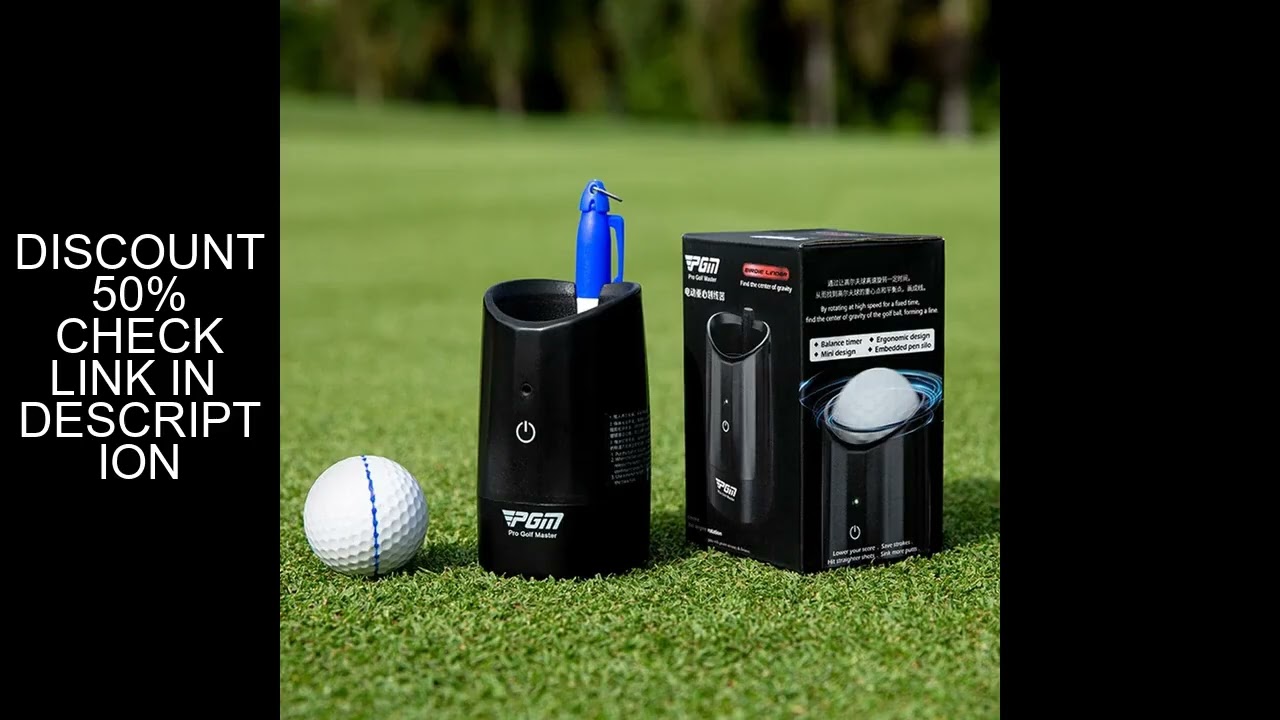 PGM Golf Electric Scriber Golf Ball Liner Alignment Tool Finds Center Of Gravity Distribution Line B