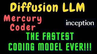 Celebrity Diffusion LLM from Inception | Is this the future of LLMs? | Mercury Coder Profile