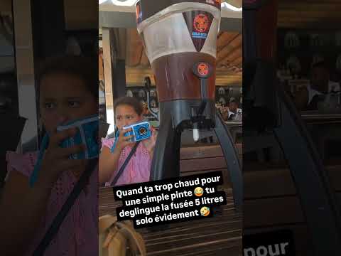 binche en terrasse a salou version saint pape 😂