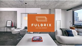 A West Loop 1-bedroom Plan 1L at the new Fulbrix Fulton Market
