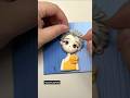 Cute Girl Clay Art: Easy DIY Tutorial for Beginners Part 3 #shorts #viral #girl