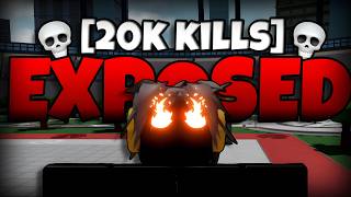BRUTALLY Exposing A "20K KILLS" Anime Nerd And Making Them CRY In Heroes Battlegrounds