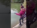 神技が決まるまでのウラ側【スキッピング】japanese fishing girl】【bass fishing】【skipping】#Shorts