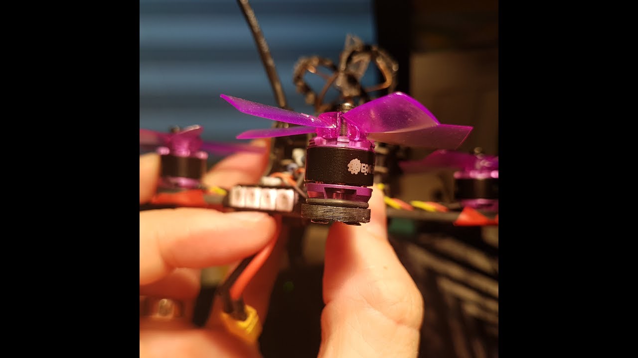 Lizard95 SoftMount motors flight test - 95mm AMAZING MUST HAVE 3S 110g quad - Eachine