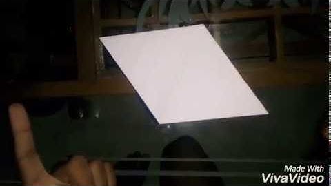 How to make a Rhombus by paper folding method?