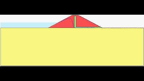 Rapid Drawdown Embankment Dam / Vidange rapide Barrage en remblai-Seep/w-Geostudio
