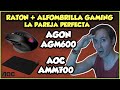 AOC AGON AGM600 + AOC AMM700 | LA PAREJA PERFECTA PARA GAMING POR MENOS DE 65€ 👍