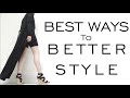 BEST WAYS to your BETTER FASHION STYLE / Chic Clothes / Minimalist Wardrobe / Emily Wheatley