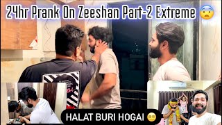 24 Hrs Prank On Zeeshan 😂 Part 2 | Bolti Band | Girlfriend | Fokats | Abresh & Zeeshan