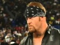 Undertaker and Brock Lesnar after Hell in a cell Smackdown 2002