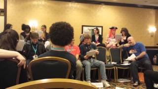 Anime Los Angeles 2014 - Anime Radio Part 5 More from G Gundam
One of the best readings! XD Got cut off at the end due to the memory size of my phone.
YuseiRosaDubs *Collab. Channel* - http://www.youtube.com/channel/UCDtZzP-vQNn0AapcoiCOv4g
Ask me stuff on Formspring: http://www.formspring.me/YuseiDWheeler
Follow me on twitter: https://twitter.com/#!/YuseiDWheeler Anime Los Angeles 2014 - Anime Radio Part 5 More from G Gundam